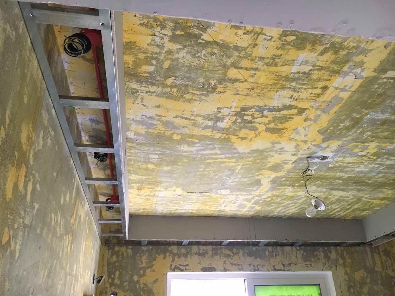 新湖明珠城木作基层验收效果图