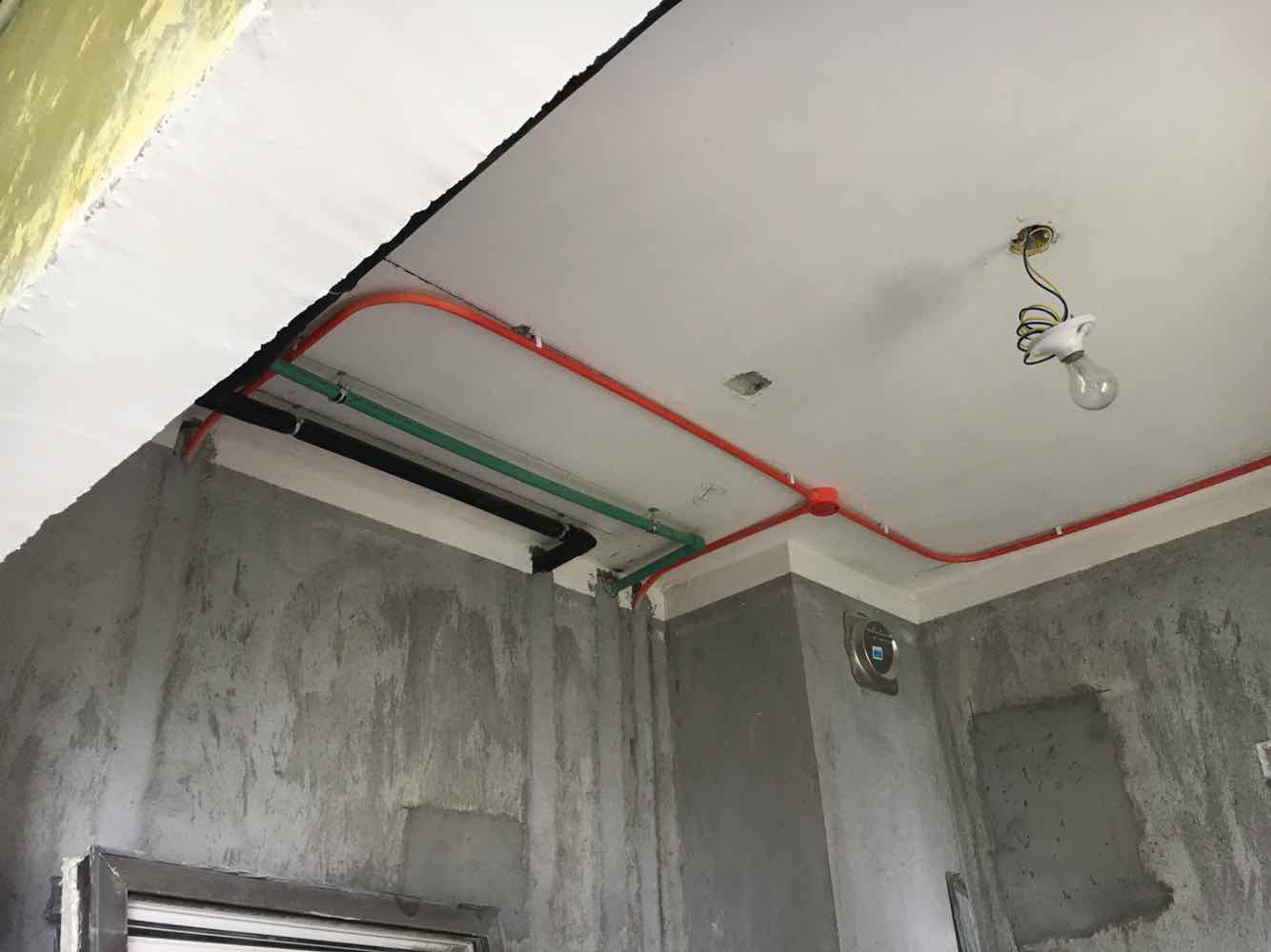 新湖明珠城水电验收效果图