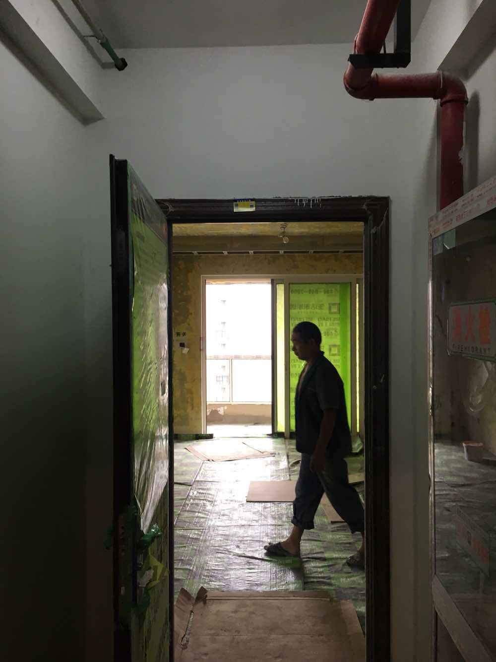 新湖明珠城木作基层验收效果图