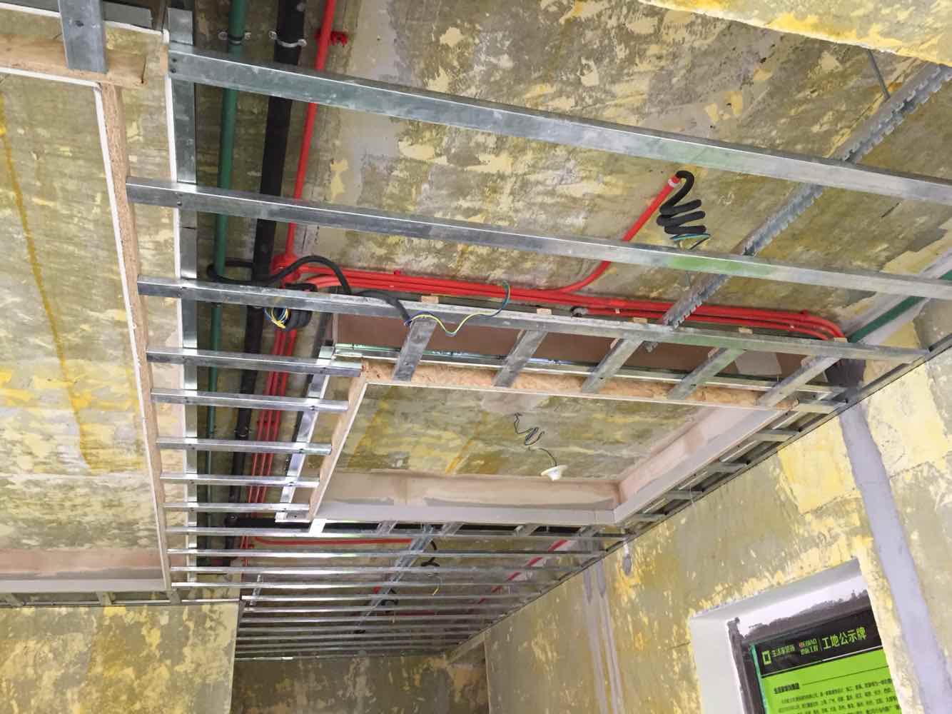 新湖明珠城木作基层验收效果图