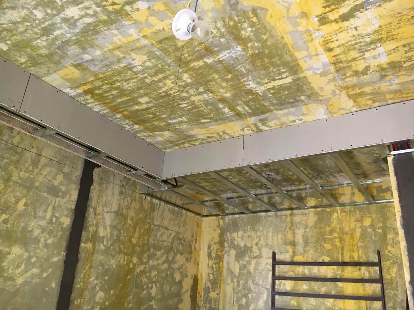 新湖明珠城木作基层验收效果图