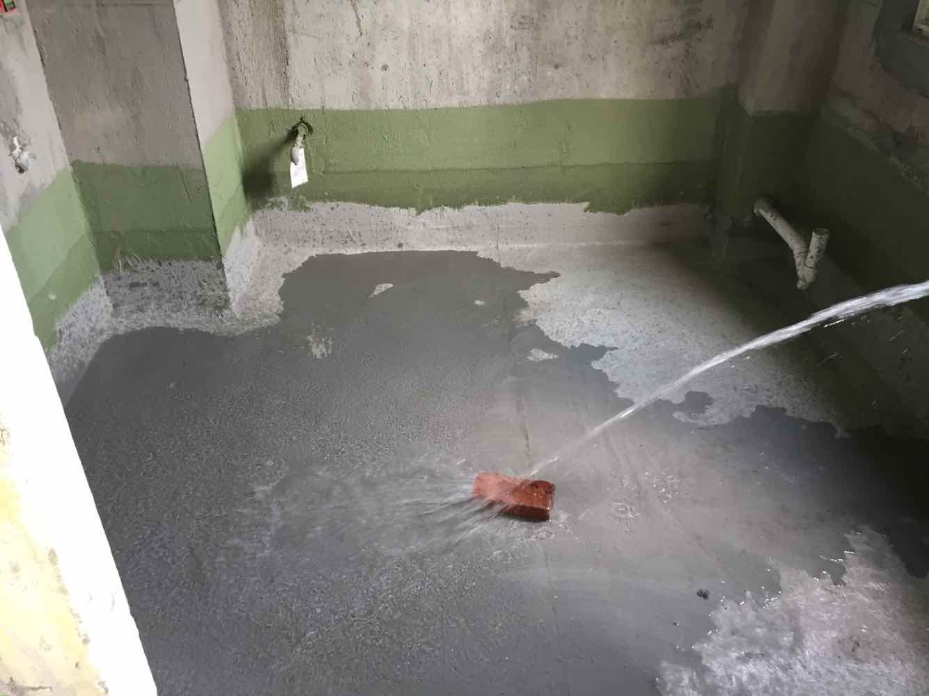 新湖明珠城防水验收效果图