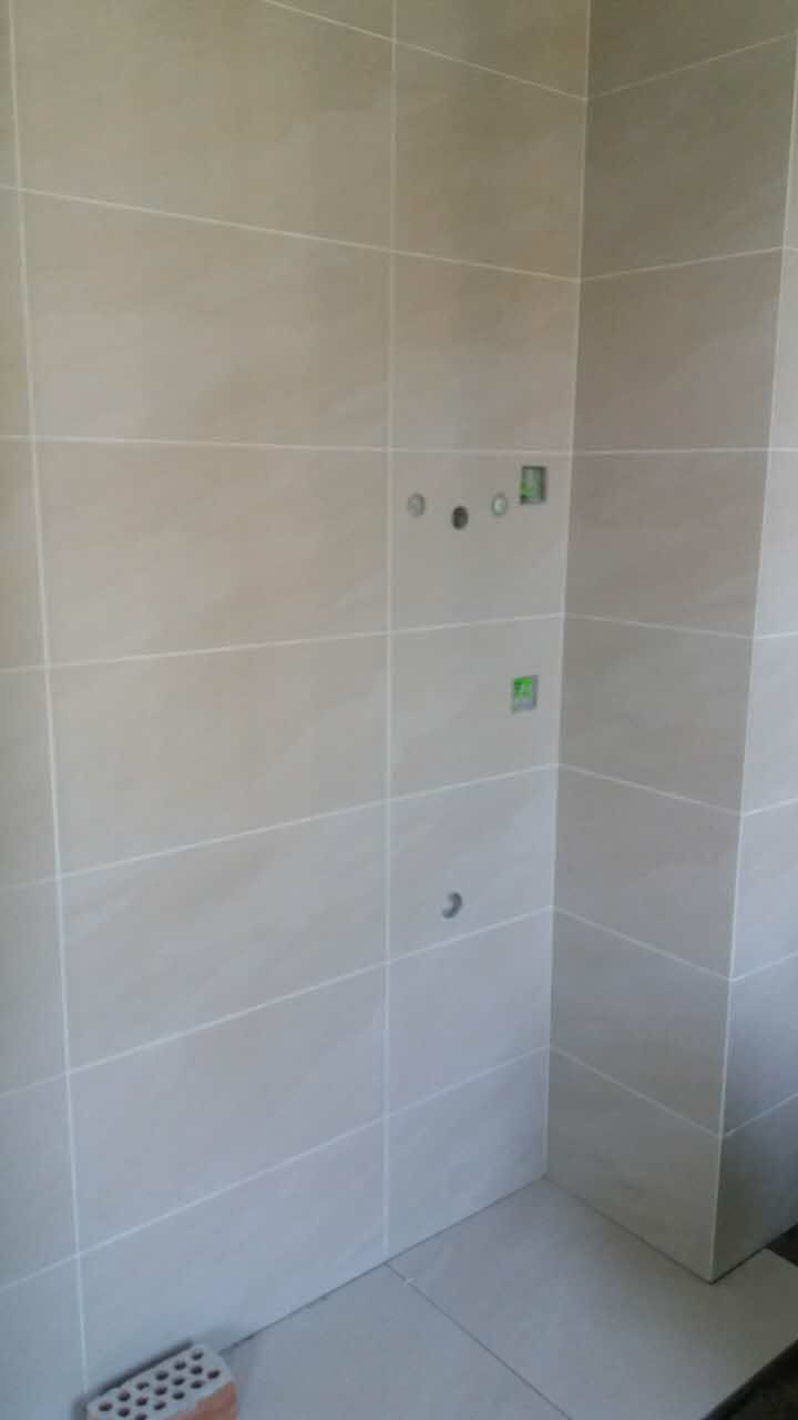 新湖明珠城墙砖验收效果图