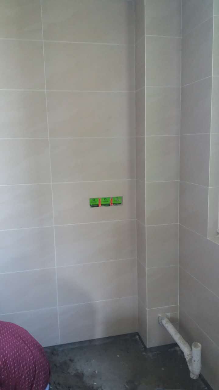 新湖明珠城墙砖验收效果图