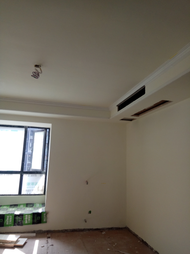 百步亭现代城乳胶漆基层验收效果图