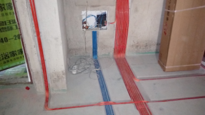 王家湾中央生活区水电验收效果图