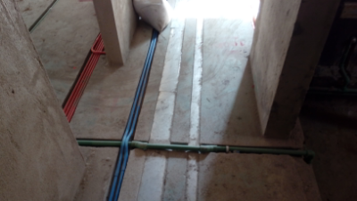 王家湾中央生活区水电验收效果图