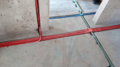 王家湾中央生活区水电验收效果图