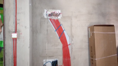 王家湾中央生活区水电验收效果图