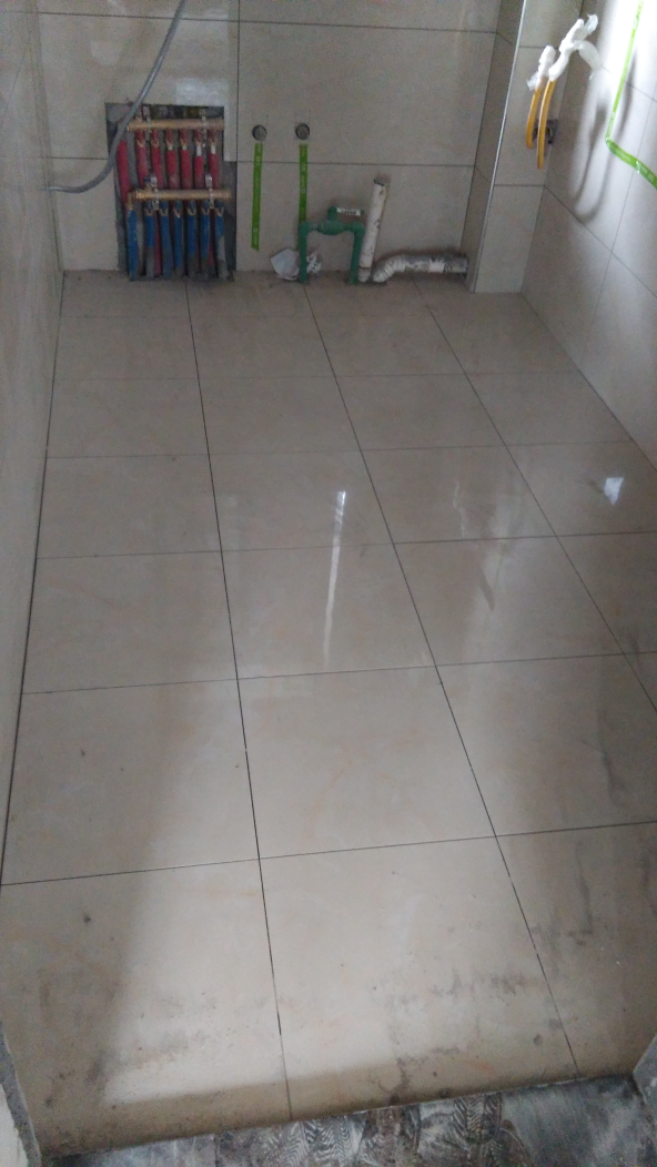 百步亭现代城地砖验收效果图