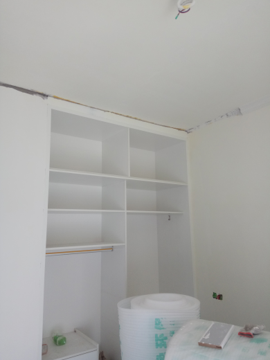 百步亭现代城乳胶漆基层验收效果图