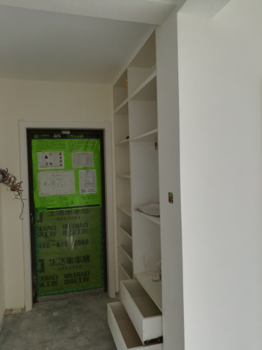 百步亭现代城油面及乳胶漆面漆验收效果图