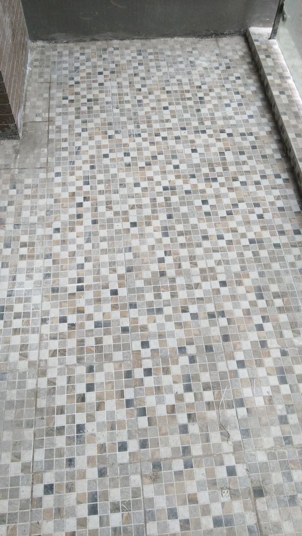 百步亭现代城地砖验收效果图