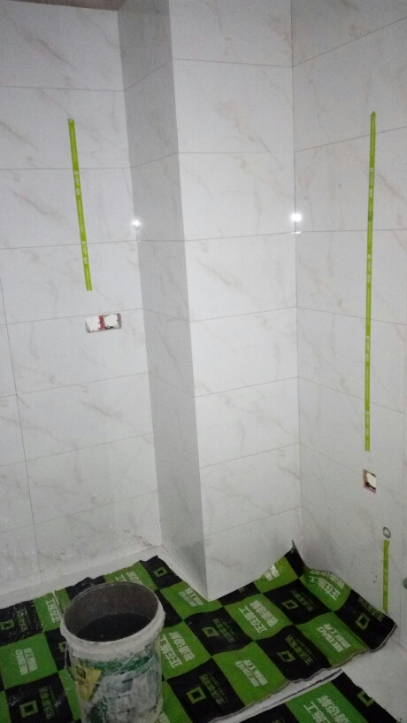 王家湾中央生活区地砖验收效果图