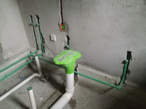 百步亭现代城水电验收效果图