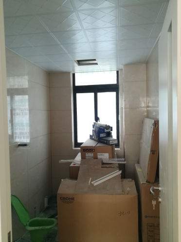 百步亭现代城乳胶漆基层验收效果图