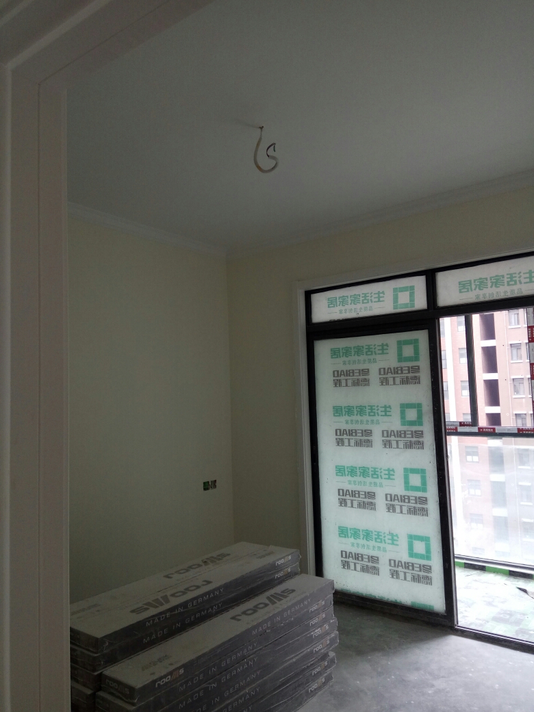 百步亭现代城油面及乳胶漆面漆验收效果图