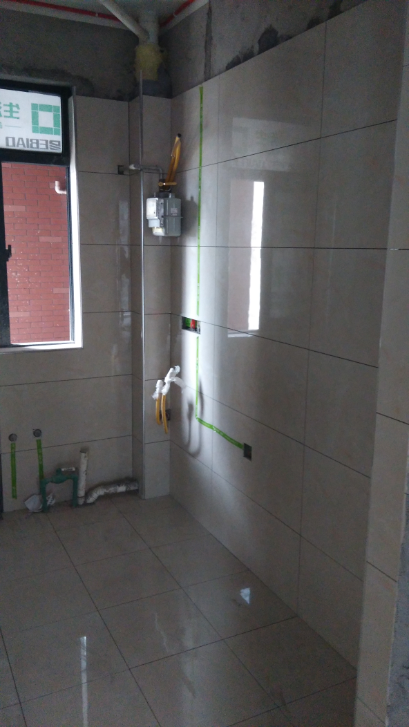 百步亭现代城地砖验收效果图