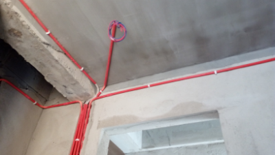 王家湾中央生活区水电验收效果图