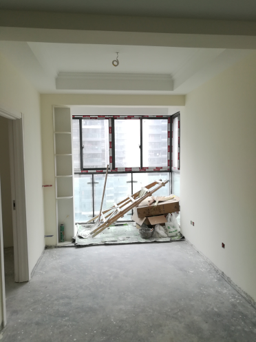 百步亭现代城油面及乳胶漆面漆验收效果图