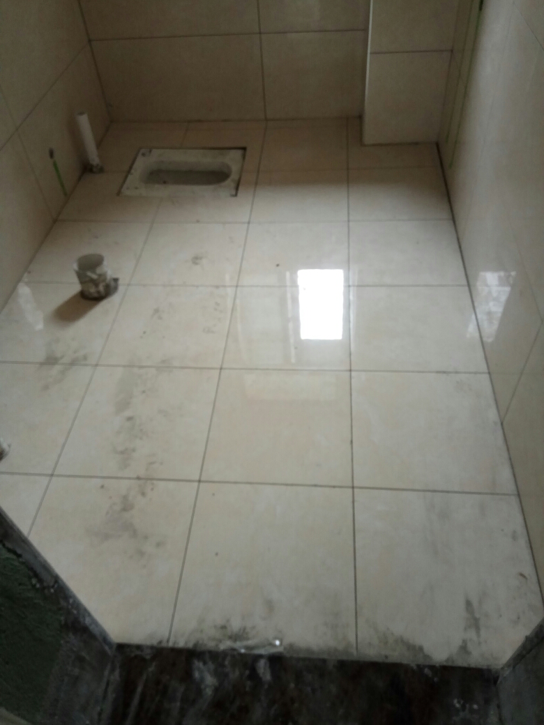 百步亭现代城地砖验收效果图