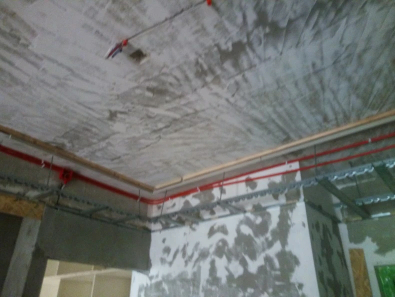 汉口城市广场五期尚邸木作基层验收效果图