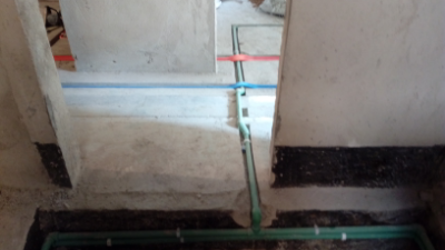 王家湾中央生活区水电验收效果图