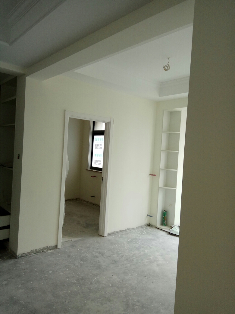 百步亭现代城油面及乳胶漆面漆验收效果图