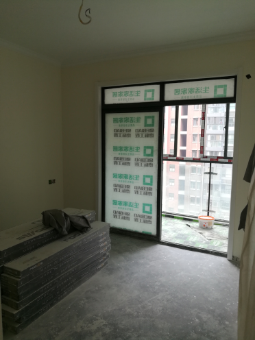 百步亭现代城油面及乳胶漆面漆验收效果图