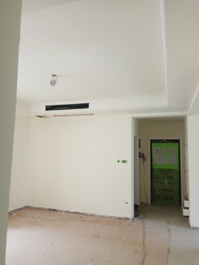 百步亭现代城乳胶漆基层验收效果图