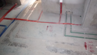 王家湾中央生活区水电验收效果图