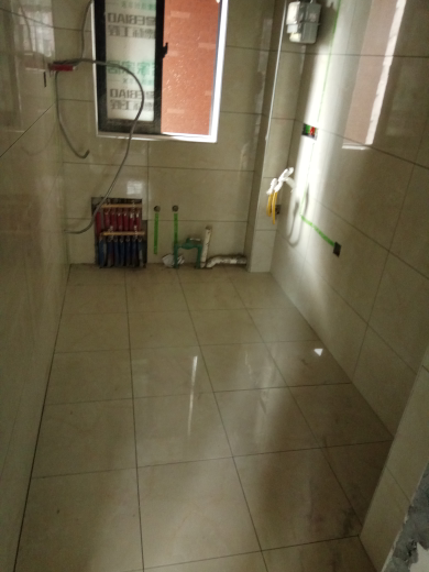 百步亭现代城地砖验收效果图