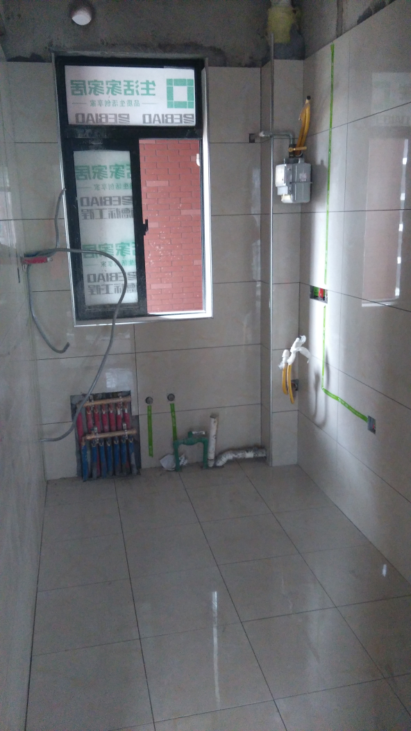 百步亭现代城地砖验收效果图