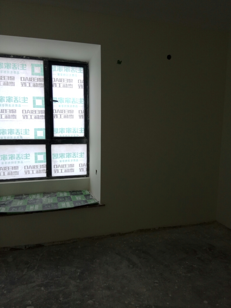 百步亭现代城油面及乳胶漆面漆验收效果图