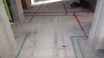 王家湾中央生活区水电验收效果图