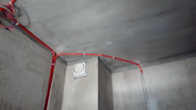 王家湾中央生活区水电验收效果图