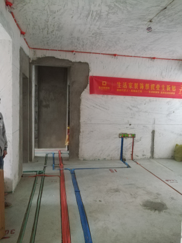 百步亭现代城水电验收效果图