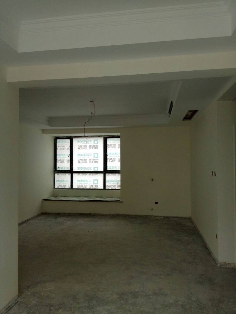 百步亭现代城油面及乳胶漆面漆验收效果图