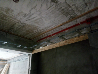 汉口城市广场五期尚邸木作基层验收效果图