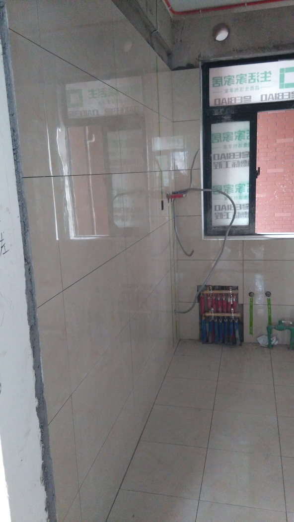 百步亭现代城地砖验收效果图