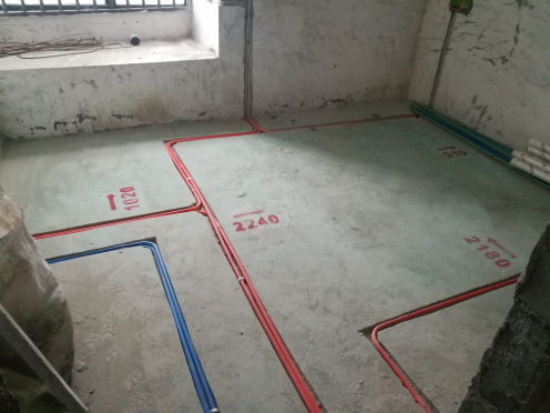 百步亭现代城水电验收效果图