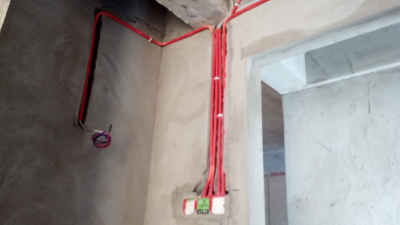 王家湾中央生活区水电验收效果图