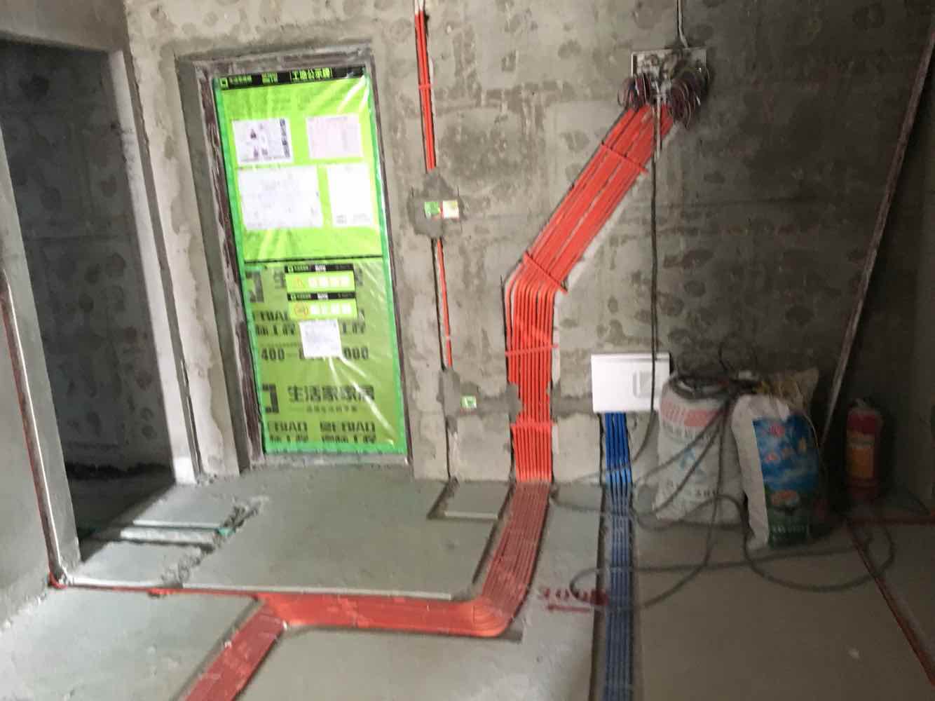 美联奥林匹克四期水电验收效果图