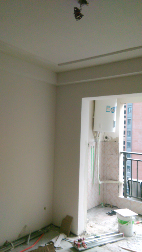 招商1872公园油面及乳胶漆面漆验收效果图