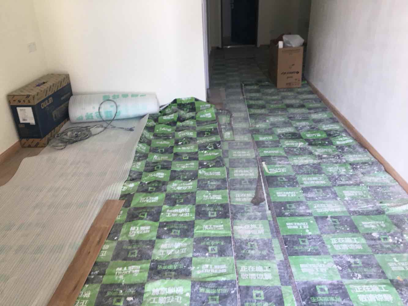 美联奥林匹克四期油面及乳胶漆面漆验收效果图