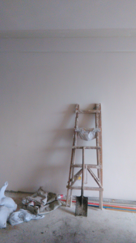 招商1872公园乳胶漆基层验收效果图