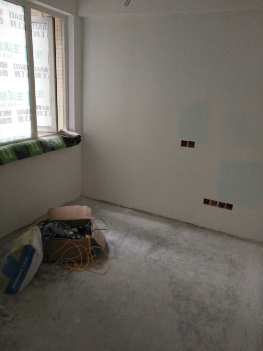 美联奥林匹克四期乳胶漆基层验收效果图