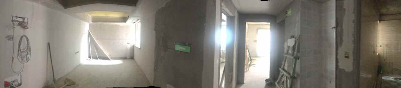 美联奥林匹克四期木作基层验收效果图