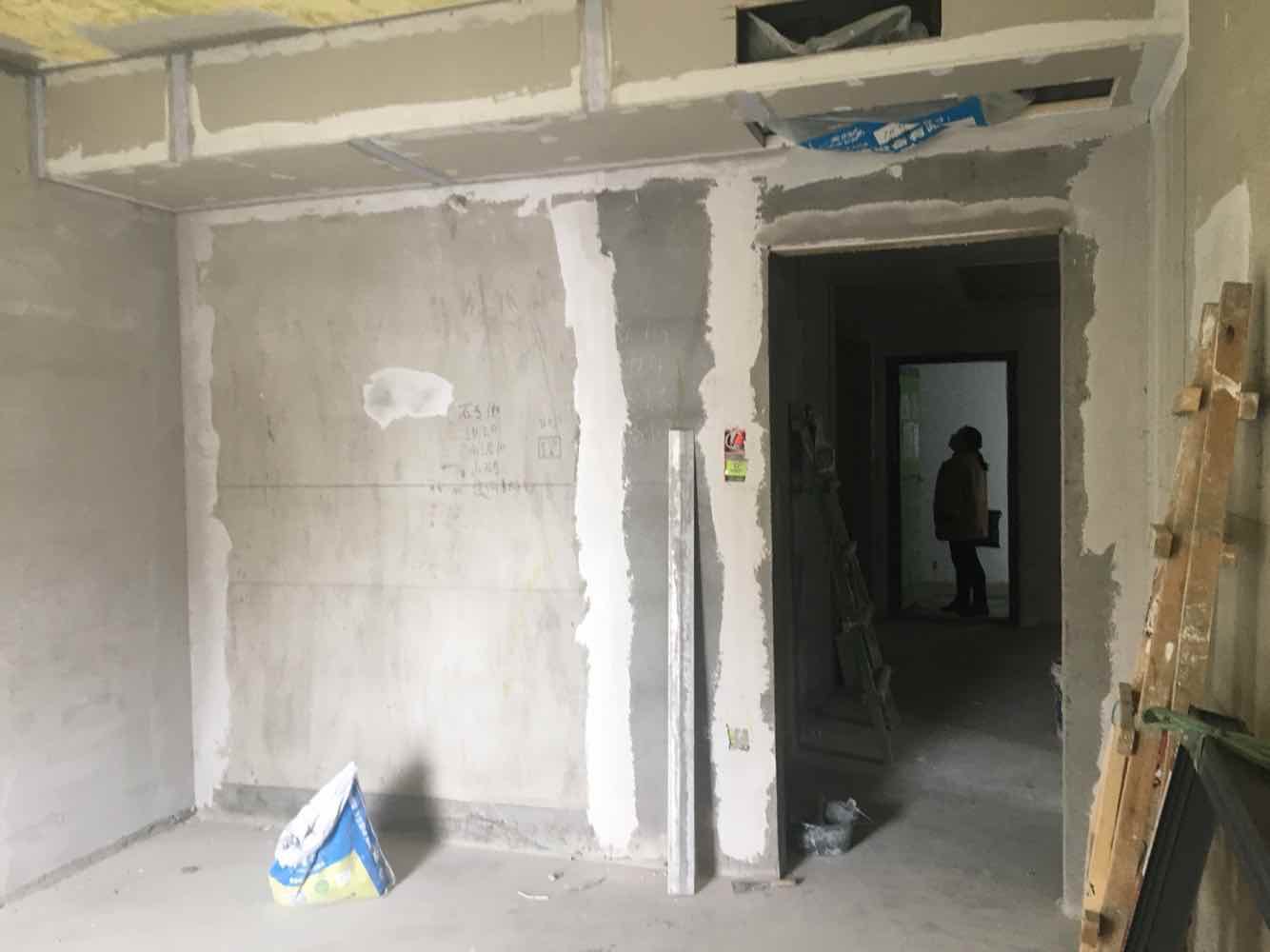 美联奥林匹克四期木作基层验收效果图