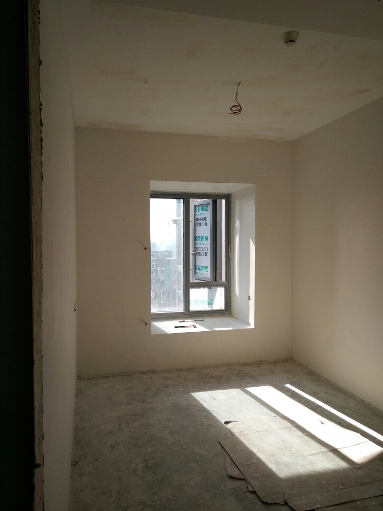 世纪江尚乳胶漆基层验收效果图